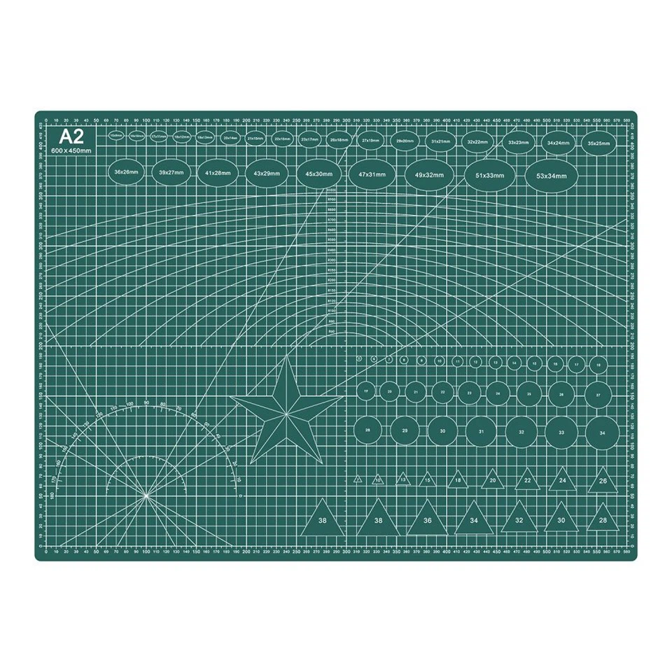 Dobbeltsidig skjærematte